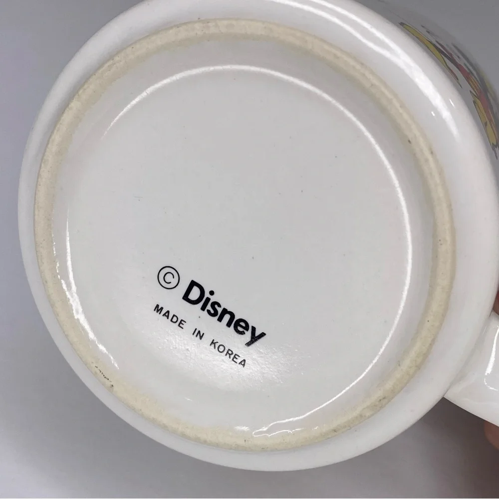 Vintage Disney Minnie Mouse Coffee Mug Cup Made In Korea